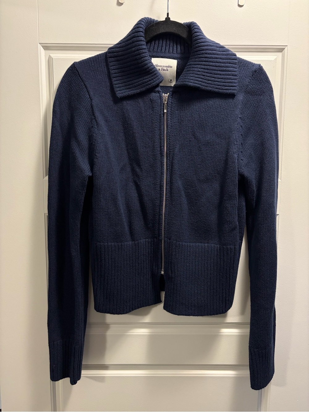 Abercrombie & Fitch Navy Zip-Up